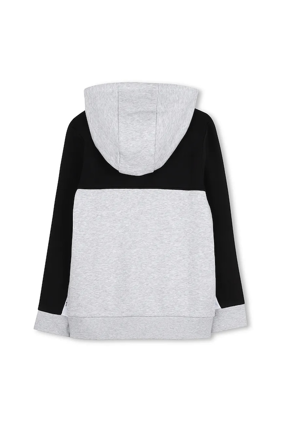 BOSS bluză copii J52322.114.150 gri AW25