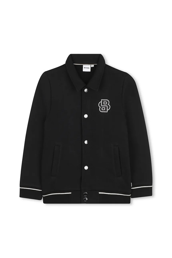 BOSS bluză copii J52325.162.174 negru AW25