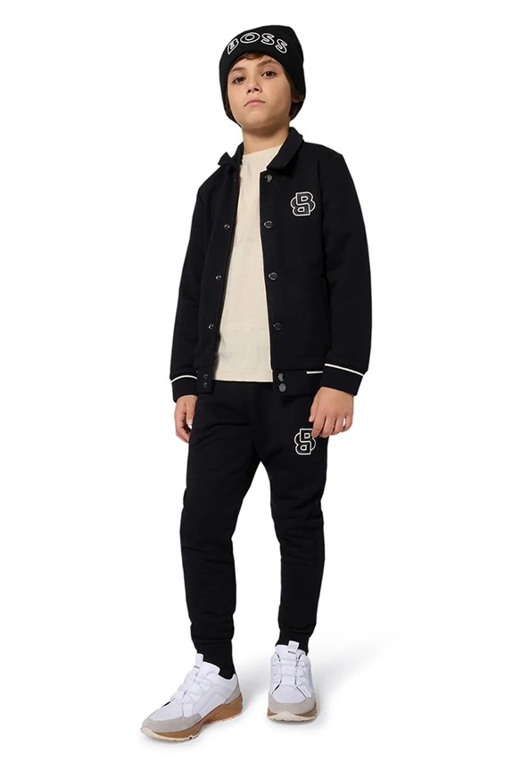 BOSS bluză copii J52325.162.174 negru