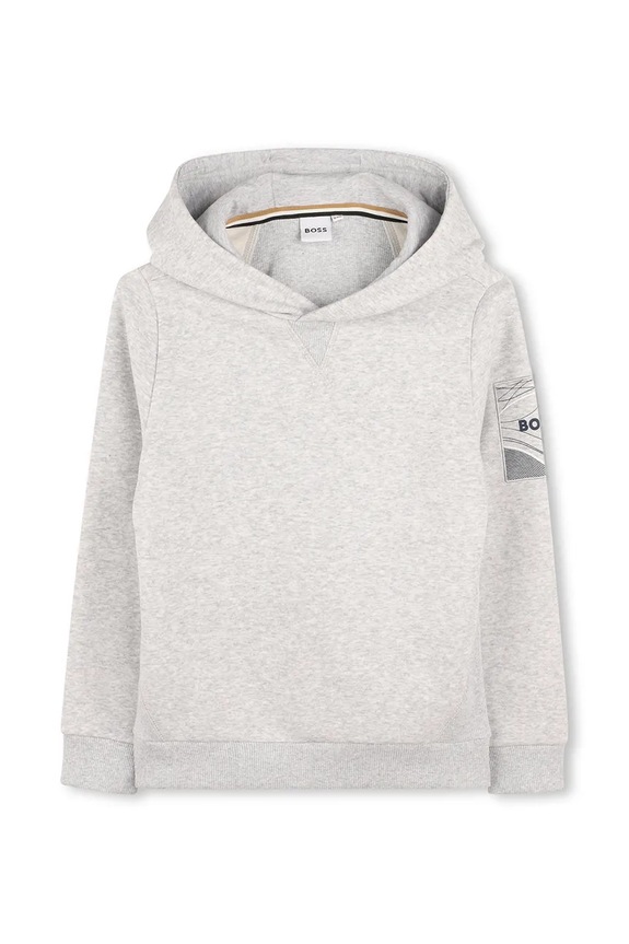 BOSS bluza dziecięca pozostałe szary J52354.102.108