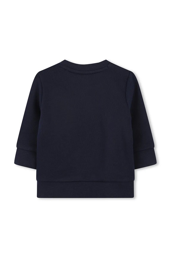 Detská mikina BOSS J52457.74.81 tmavomodrá AW25