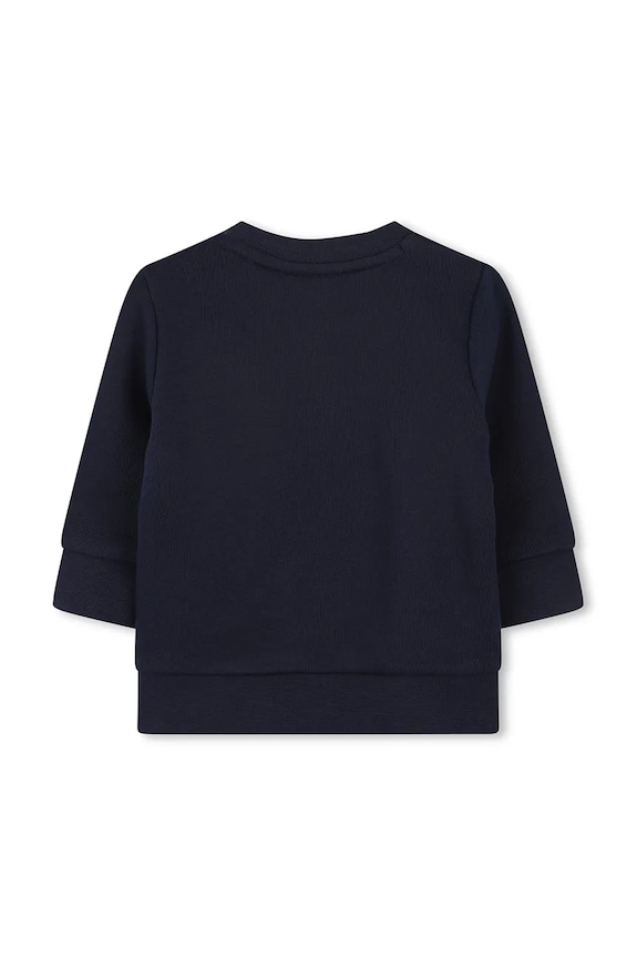 Detská mikina BOSS J52457.74.81 tmavomodrá AW25