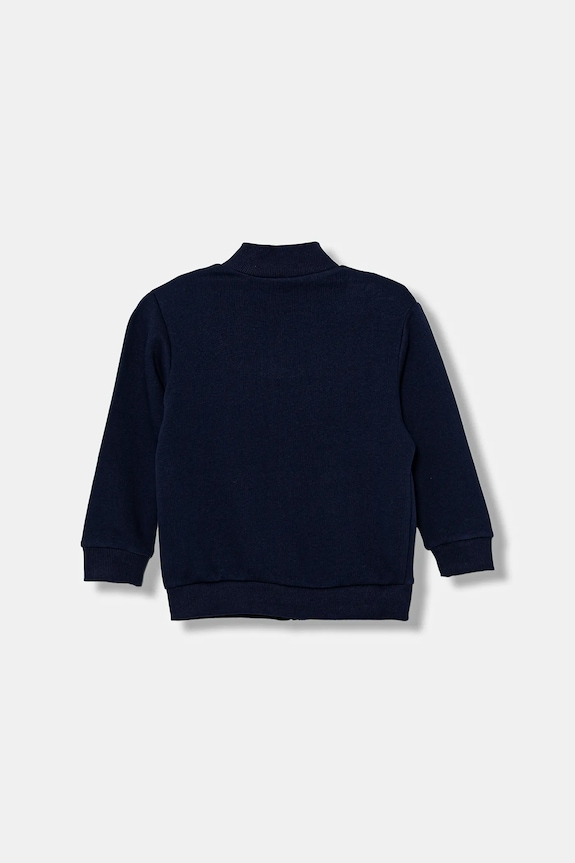 Παιδική βαμβακερή μπλούζα United Colors of Benetton 3J70G5033.P.reproposed σκούρο μπλε AW25