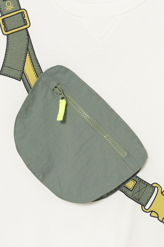 Αγορίστικα Παιδική μπλούζα United Colors of Benetton 32N4G10KO.P.seasonal λευκό