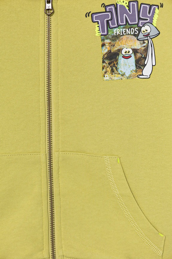 Αγορίστικα Παιδική βαμβακερή μπλούζα United Colors of Benetton 33NVG5041.P.seasonal πράσινο