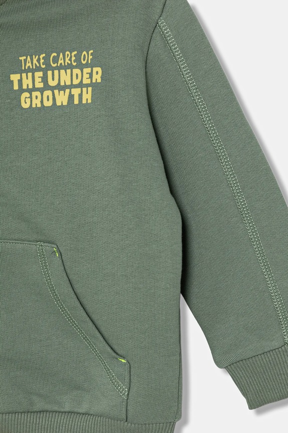 Αγορίστικα Παιδική βαμβακερή μπλούζα United Colors of Benetton 33NVG5041.P.seasonal πράσινο