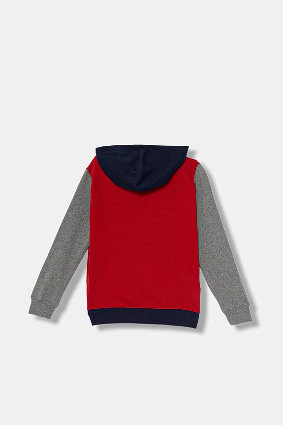 Παιδική βαμβακερή μπλούζα United Colors of Benetton 3J68C204V.G.seasonal κόκκινο AW25