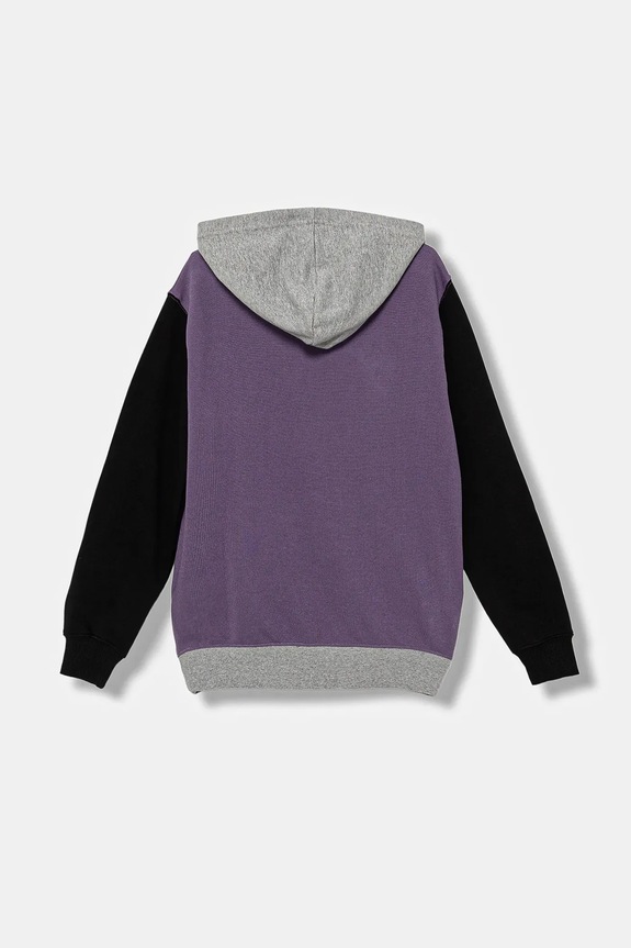 Παιδική βαμβακερή μπλούζα United Colors of Benetton 3J68C204V.G.seasonal μωβ AW25