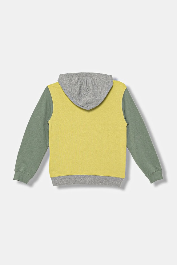 Παιδική βαμβακερή μπλούζα United Colors of Benetton 3J68C204V.G.seasonal πράσινο AW25