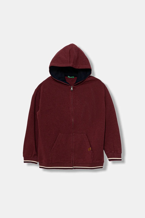 United Colors of Benetton gyerek felső sima burgundia 32N4C505B.G.seasonal
