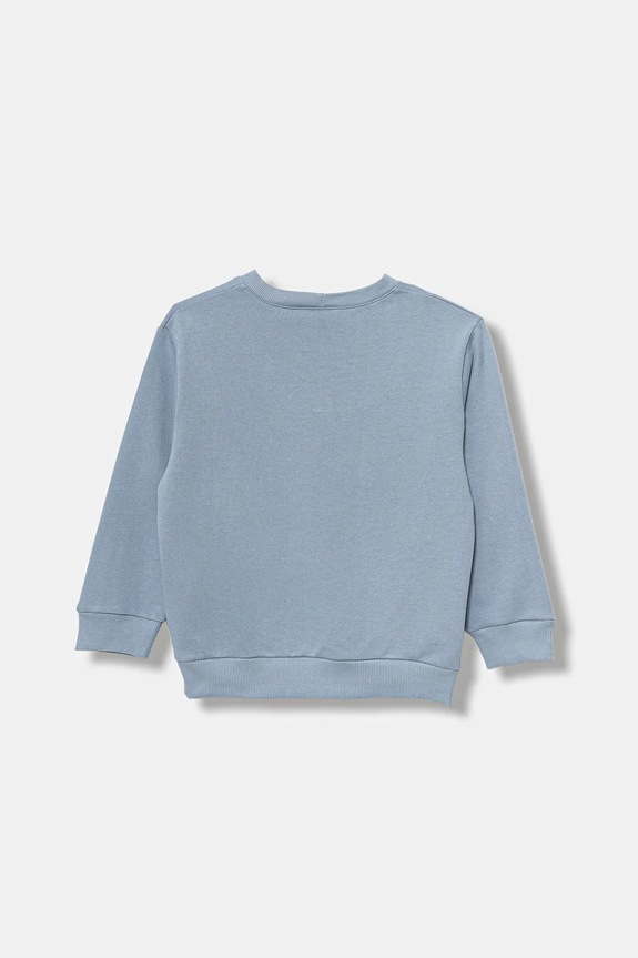 United Colors of Benetton gyerek melegítőfelső pamutból 3J70G10KF.P.seasonal kék AW25