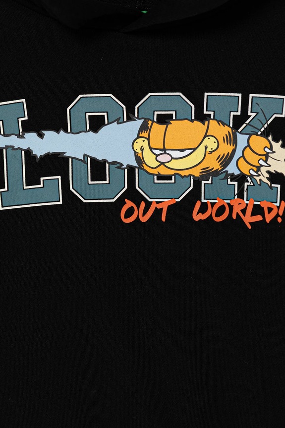 Αγορίστικα Παιδική βαμβακερή μπλούζα United Colors of Benetton 3UNIC204Y.G.seasonal μαύρο