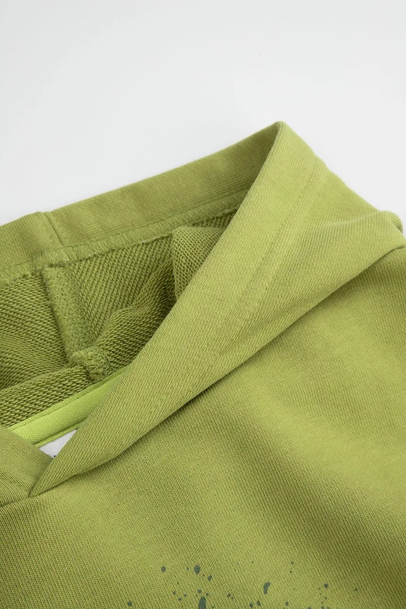 Αγορίστικα Βαμβακερή παιδική μπλούζα Coccodrillo ZC5132301SBK πράσινο