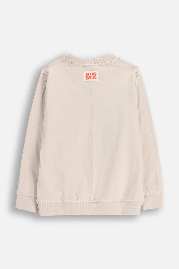 Chłopiec Coccodrillo bluza bawełniana dziecięca ZC5143103YBK szary