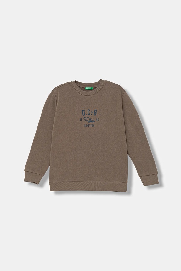 United Colors of Benetton bluza dziecięca pozostałe brązowy 3EB5C10R5.G.Seasonal