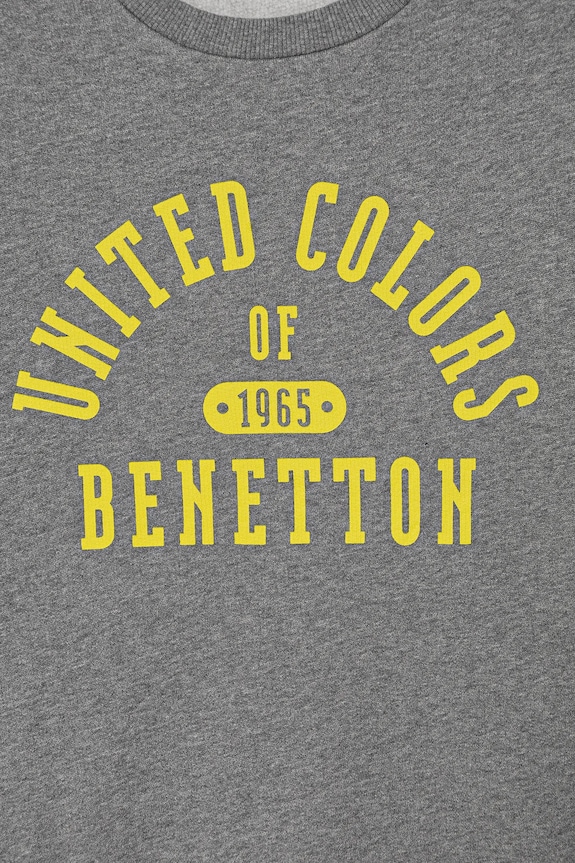 Αγορίστικα Παιδική μπλούζα United Colors of Benetton 3EB5C10R5.G.Seasonal γκρί