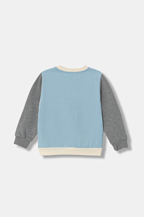 Dječja dukserica United Colors of Benetton 3EB5G10KS.P.Seasonal plava AW25