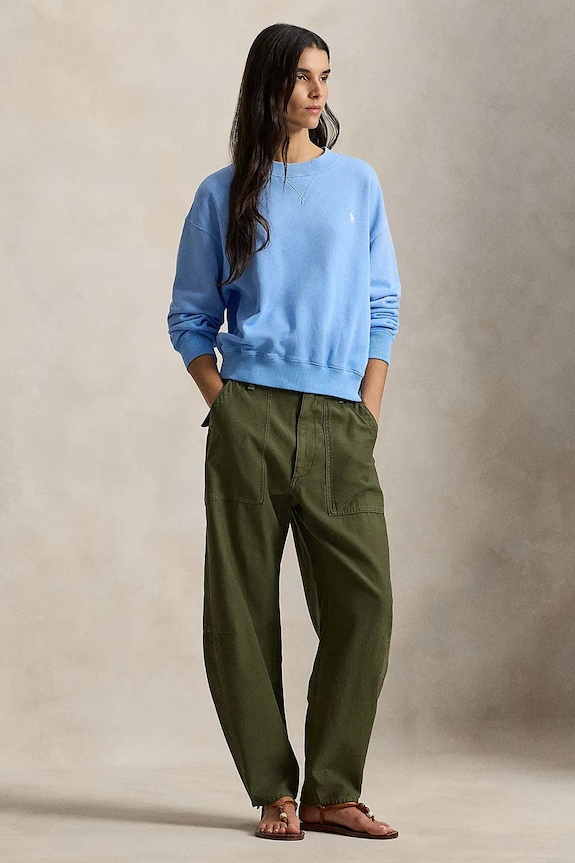 Ruházat Polo Ralph Lauren pamut melegítőfelső 211971690 kék
