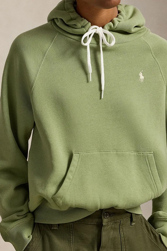Polo Ralph Lauren felpa con cappuccio da donna verde 211971698