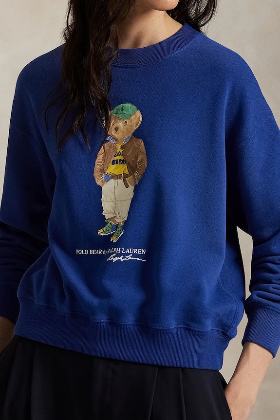 Mikina Polo Ralph Lauren tmavomodrá 211971736
