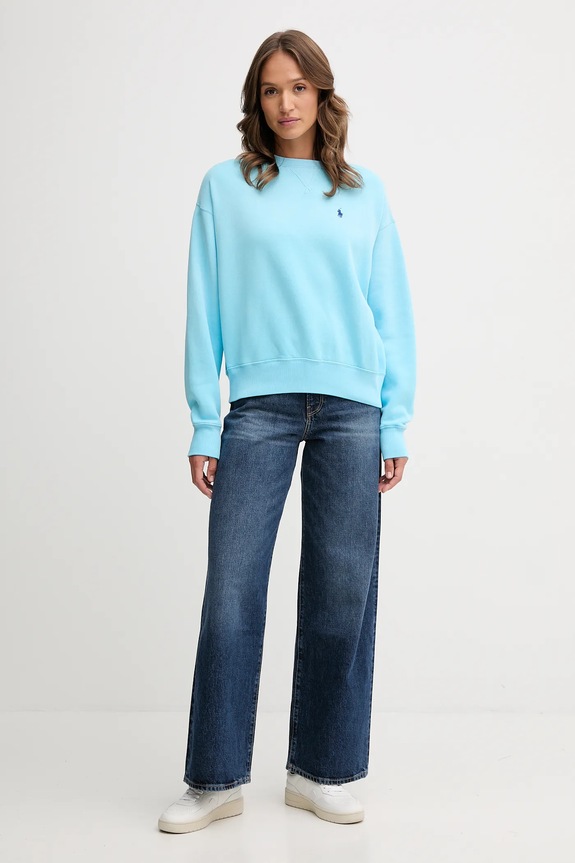 Polo Ralph Lauren cotton sweatshirt 211972697 blue AW25