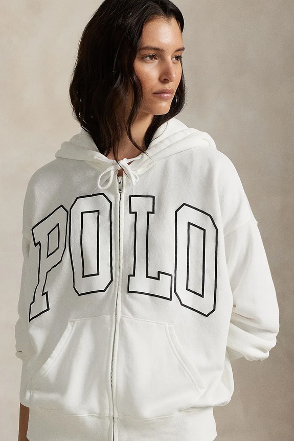 Mikina Polo Ralph Lauren bílá 211A90685