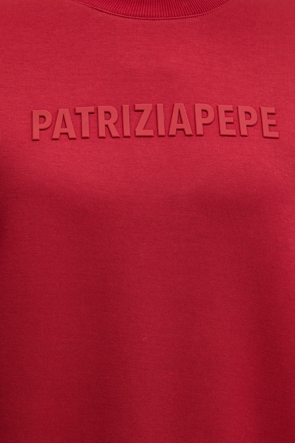 Μπλούζα Patrizia Pepe 8M1708.J305 κόκκινο