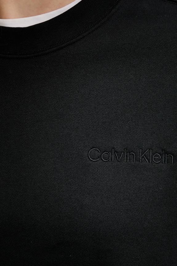 Calvin Klein hanorac de bumbac LV044C209G negru