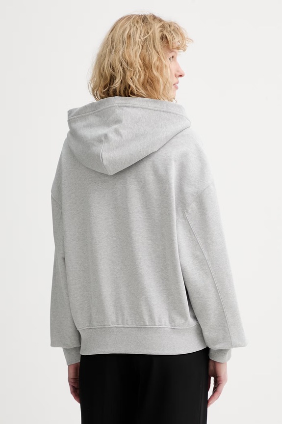 Ρούχα Βαμβακερή μπλούζα Calvin Klein LV044C211G γκρί