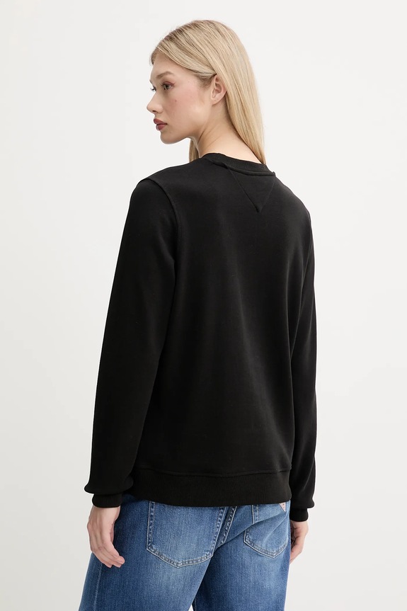 Odzież Tommy Jeans bluza bawełniana DW0DW20942 czarny