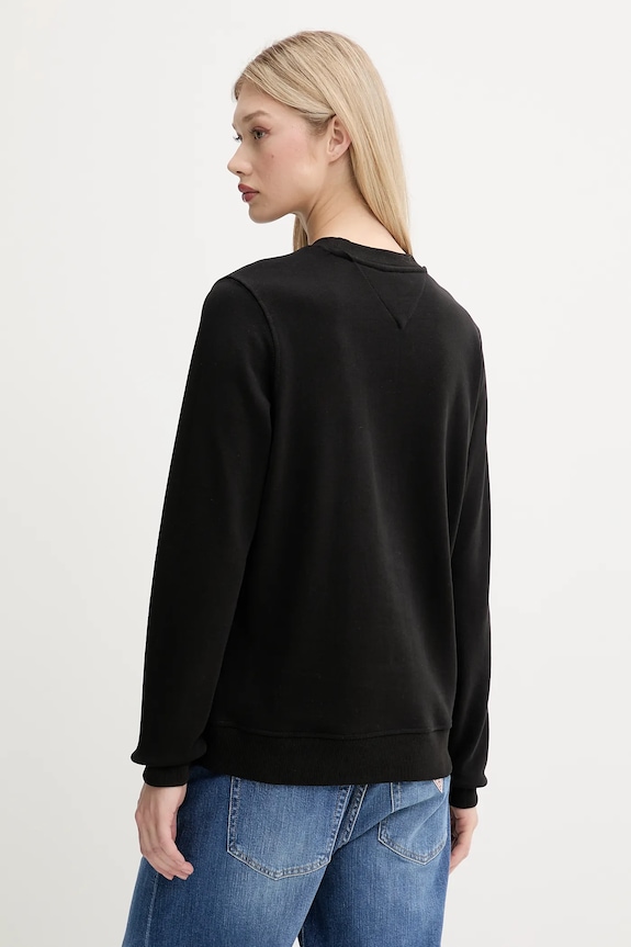 Odzież Tommy Jeans bluza bawełniana DW0DW20942 czarny