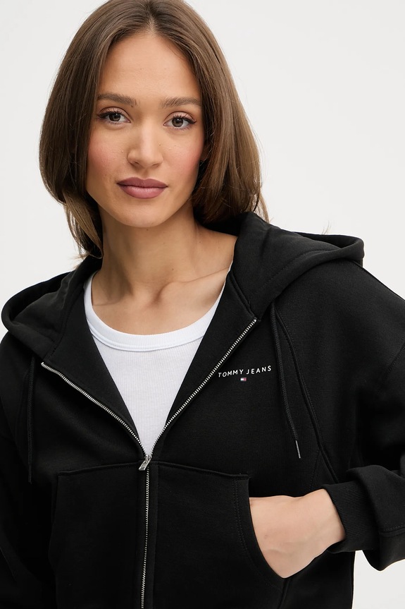 Oblačila Pulover Tommy Jeans DW0DW21163 črna
