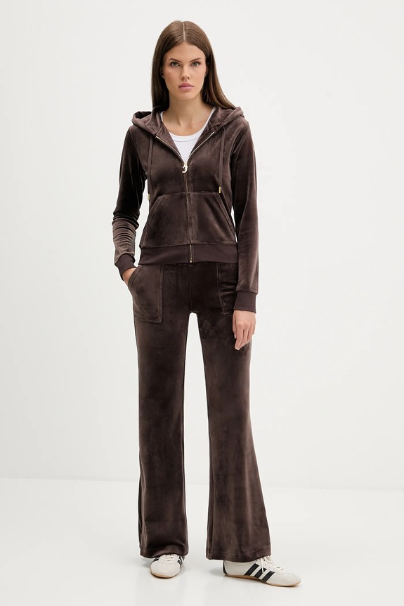 Dukserica Juicy Couture ROBERTSON HOODIE JCAP176G smeđa SS26
