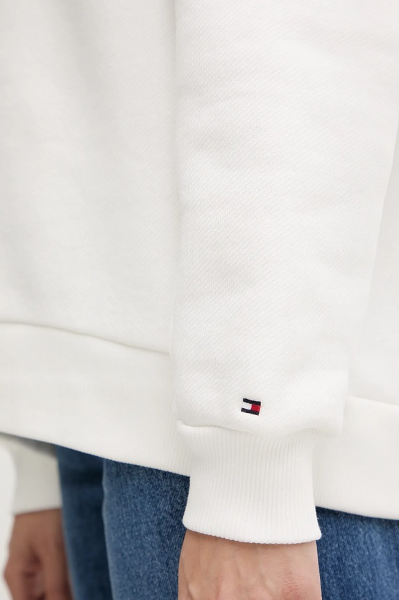 Μπλούζα Tommy Hilfiger WW0WW45752 λευκό