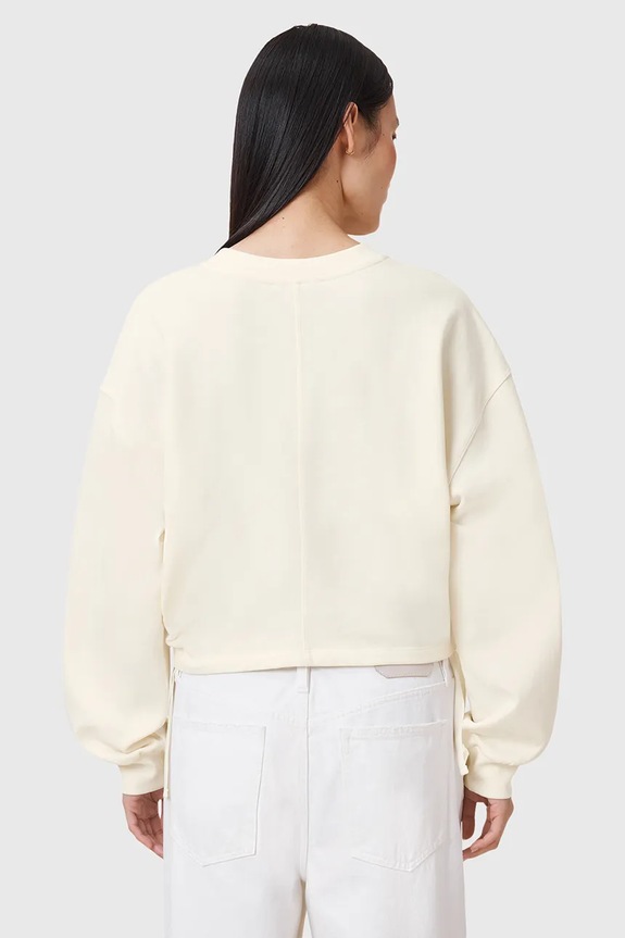 AllSaints bluza bawełniana MIRA W214JC beżowy AW25