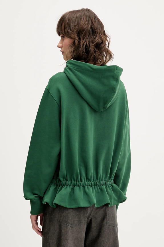 Îmbrăcăminte Stine Goya hanorac de bumbac SG.AW25.T085.2430 verde