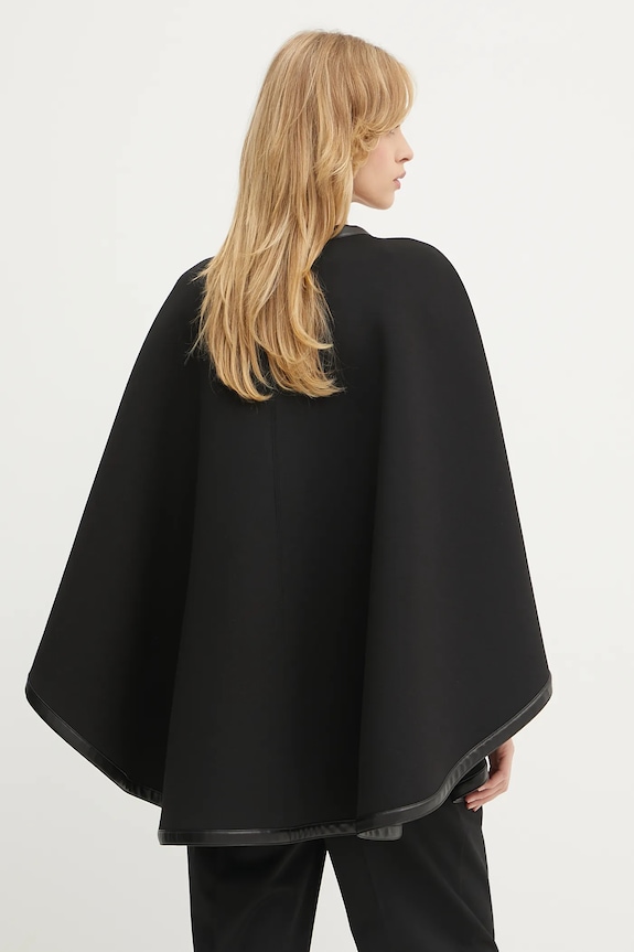 Odzież Karl Lagerfeld poncho A3W20016 czarny