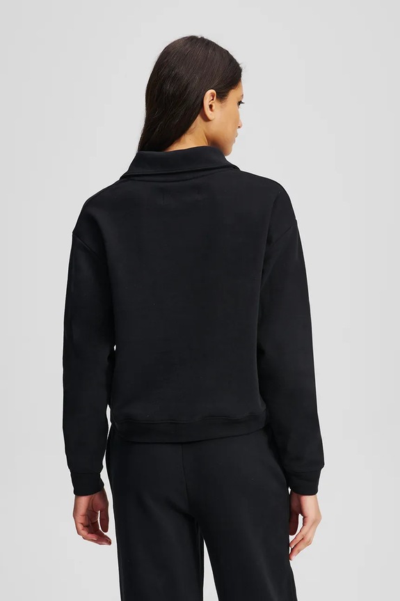 Karl Lagerfeld bluza bawełniana HOTEL KARL A3W44008 czarny AW25