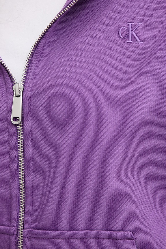 Calvin Klein Jeans felpa LV047B237G violetto