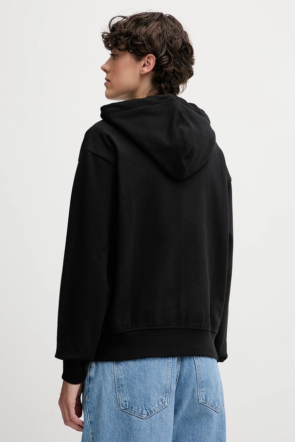 Calvin Klein Jeans felpa LV047B237G nero SS26