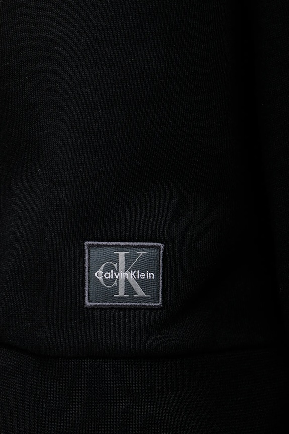 Bombažen pulover Calvin Klein Jeans LV047C911G črna