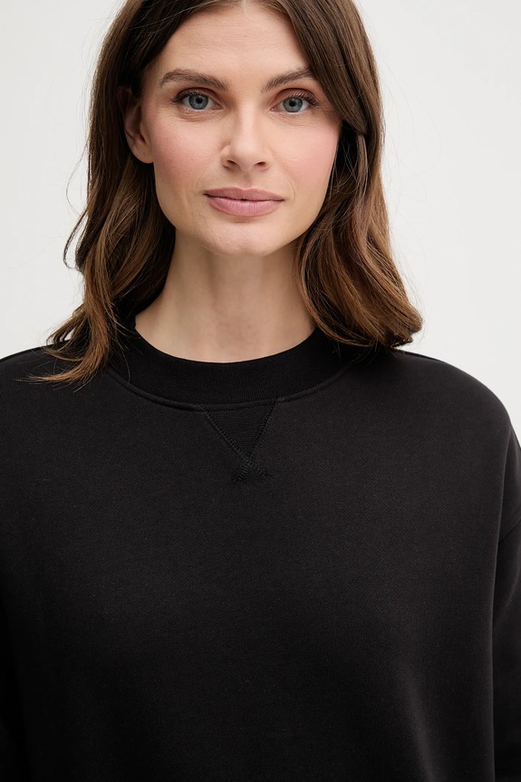 Bombažen pulover Calvin Klein Jeans črna LV047B238G