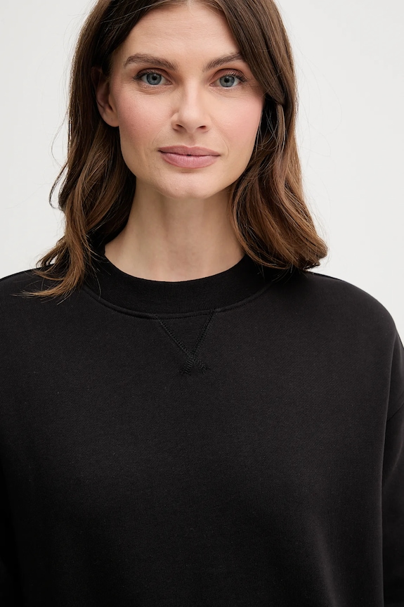Bombažen pulover Calvin Klein Jeans črna LV047B238G