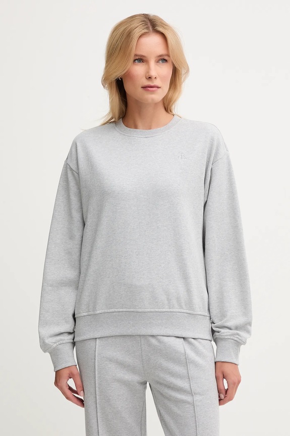 Calvin Klein Jeans felső sima szürke LV047B236G