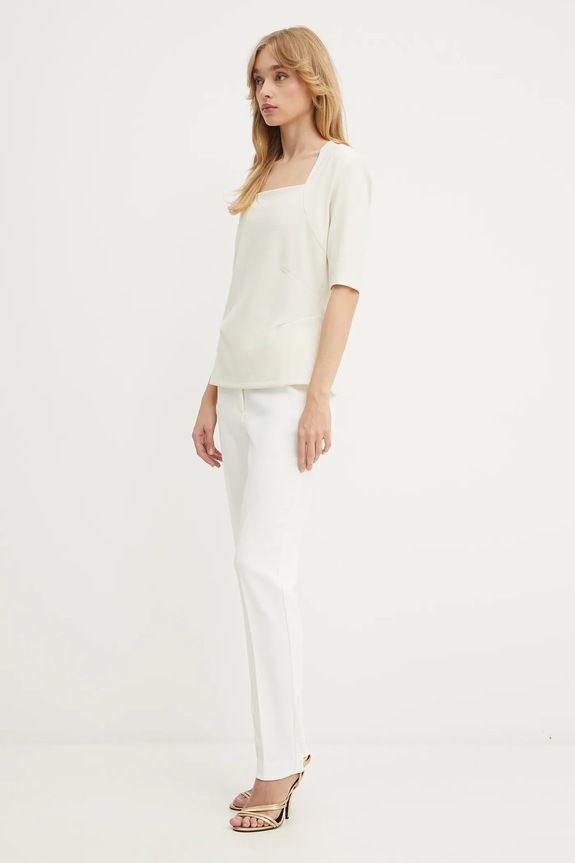 BOSS t-shirt 50541894 bézs AW25