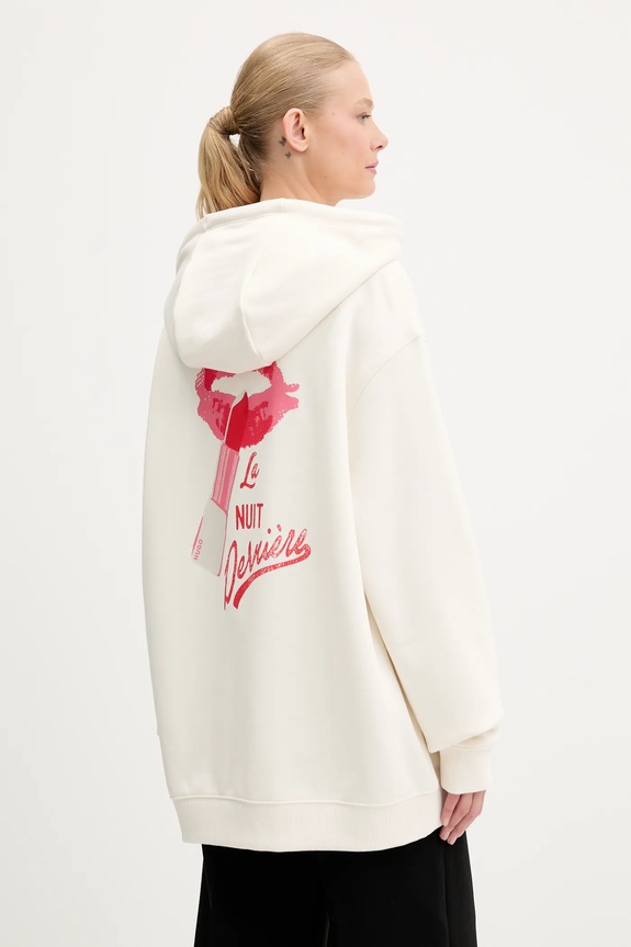 Ruházat HUGO pamut melegítőfelső 50545201 bézs