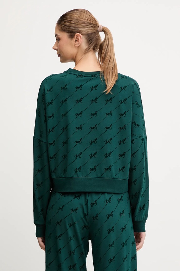Oblečenie Mikina HUGO LOKKY Sweatshirt 50545210 zelená