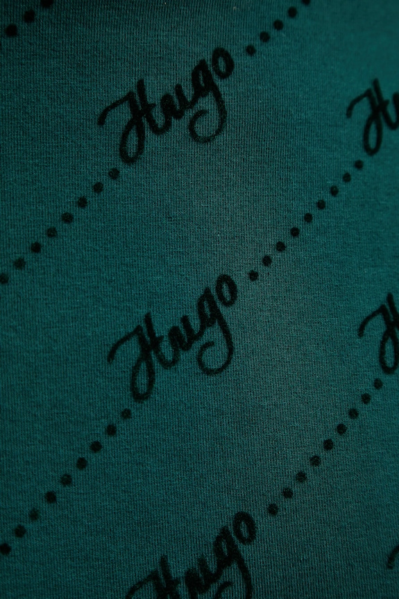 Mikina HUGO LOKKY Sweatshirt 50545210 zelená