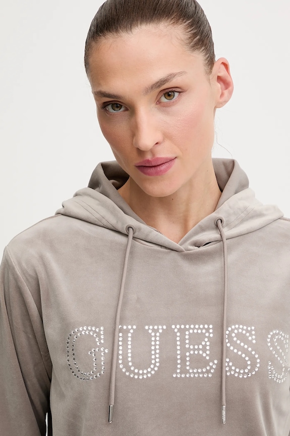 Guess bluza COUTURE beżowy V4RQ25.K0232