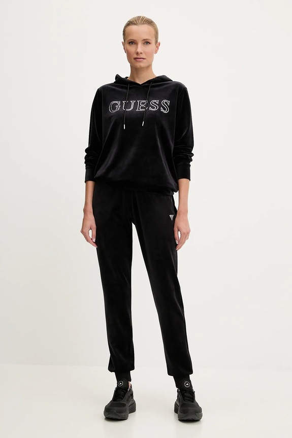Dukserica Guess COUTURE V4RQ25.K0232 crna AW25